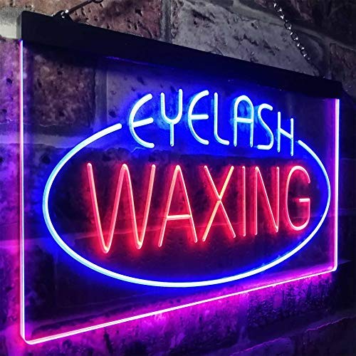 Beauty Salon Waxing Eyelash LED Light Sign - LED Gift Works