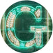 Family Name Letter G Monogram Initial LED Light Sign - Way Up Gifts