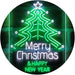 Merry Christmas Happy New Year LED Light Sign - Way Up Gifts