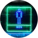Men Bathroom Restroom LED Light Sign - Way Up Gifts