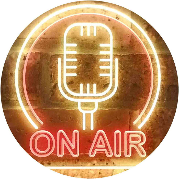 Microphone On Air LED Light Sign - Way Up Gifts