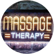 Massage Therapy LED Light Sign - LED Gift Works