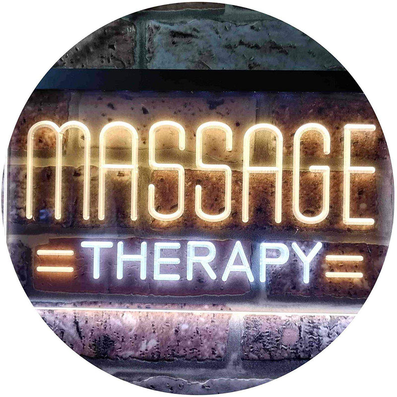 Massage Therapy LED Light Sign - LED Gift Works