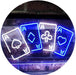 Four Aces Poker Casino LED Light Sign - Way Up Gifts