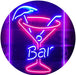 Cocktail Glass Bar LED Light Sign - Way Up Gifts