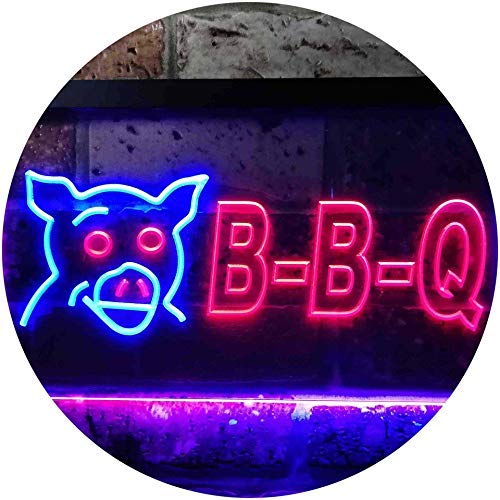 BBQ Pig LED Light Sign - LED Gift Works