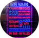 Bar Rules LED Light Sign - Way Up Gifts