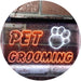 Paw Print Pet Grooming LED Light Sign - Way Up Gifts