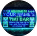 Personalized Tiki Bar LED Light Sign - Way Up Gifts