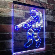 Space Astronaut LED Light Sign - LED Gift Works