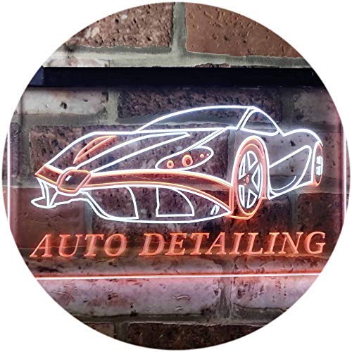 Body Shop Auto Detailing LED Light Sign - LED Gift Works