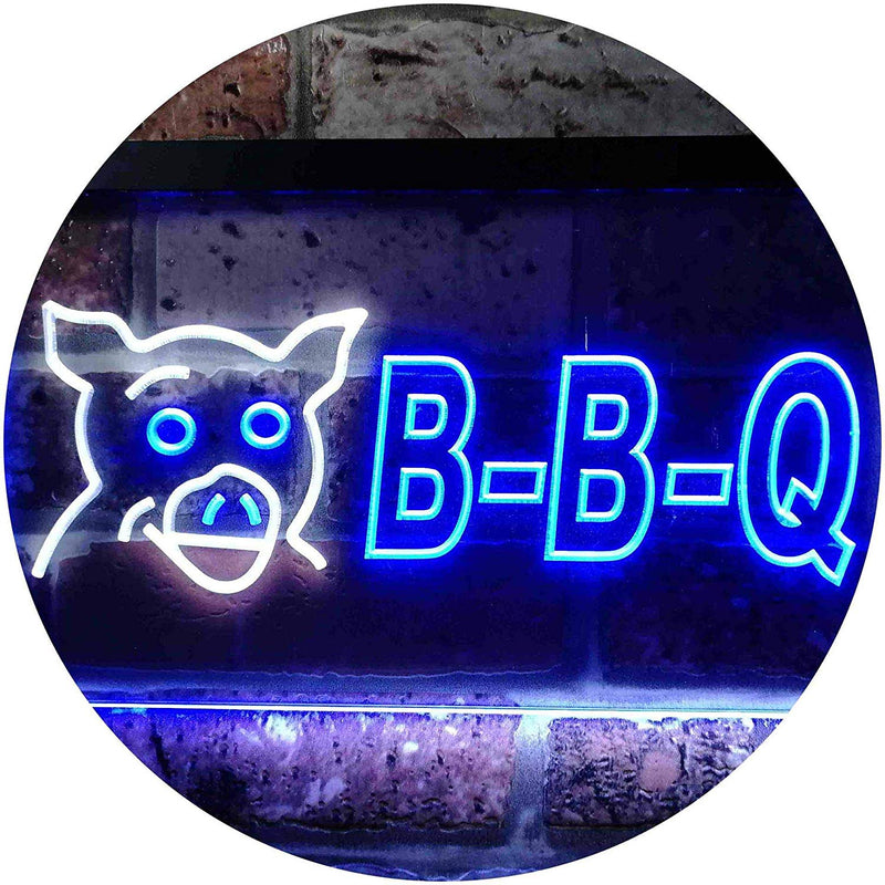 BBQ Pig LED Light Sign - LED Gift Works