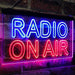 Radio On Air LED Light Sign - Way Up Gifts