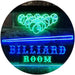 Pool Billiard Room LED Light Sign - Way Up Gifts