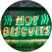 Hot Biscuits LED Light Sign - LED Gift Works