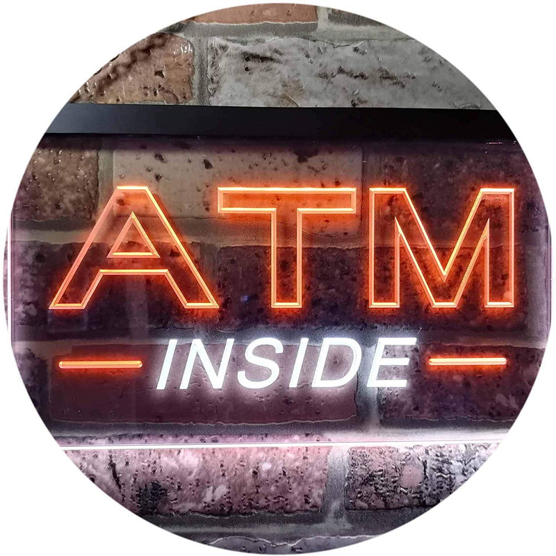 ATM Inside LED Light Sign - LED Gift Works