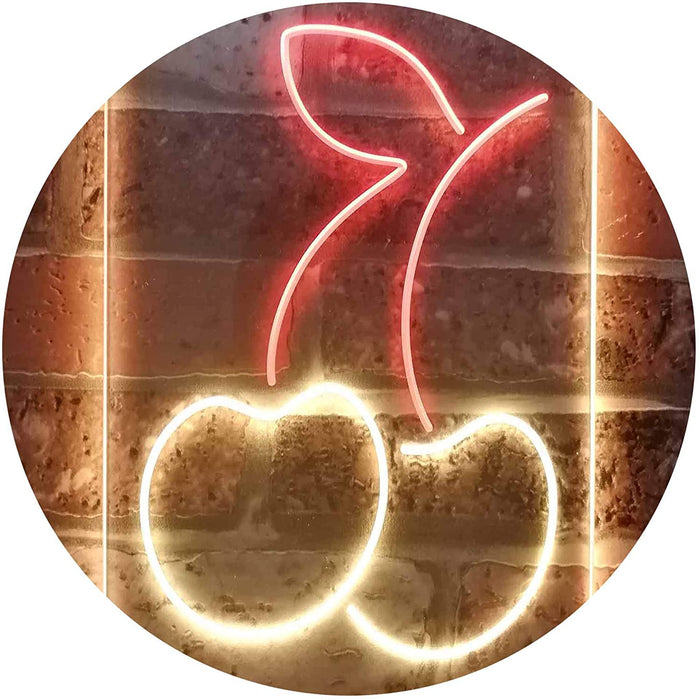Cherries Decor Fruit Store LED Light Sign - Way Up Gifts
