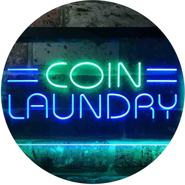 Laundromat Coin Laundry LED Light Sign - Way Up Gifts