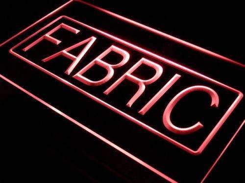 Fabric Shop LED Light Sign - LED Gift Works