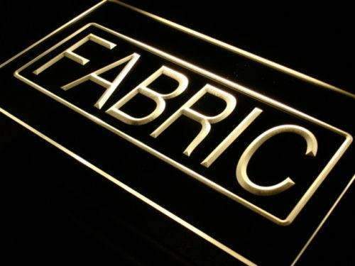 Fabric Shop LED Light Sign - LED Gift Works