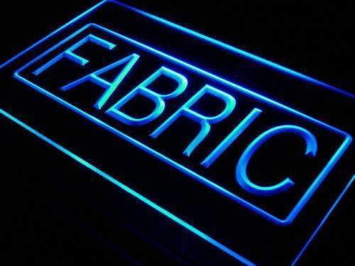 Fabric Shop LED Light Sign - LED Gift Works