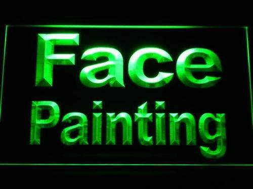 Face Painting LED Light Sign - LED Gift Works