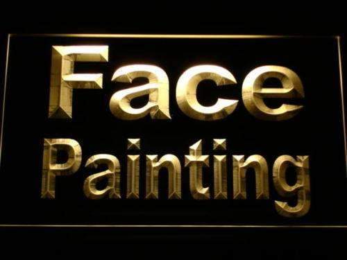 Face Painting LED Light Sign - LED Gift Works