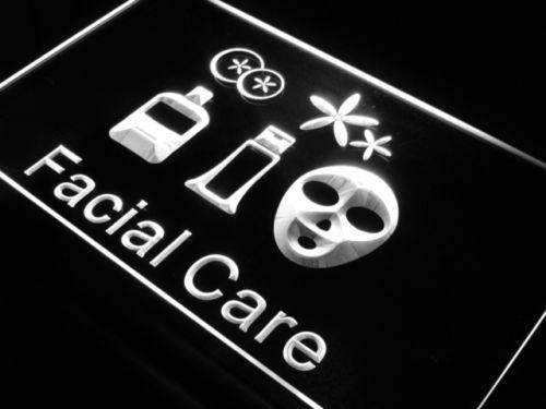 Facial Care LED Light Sign - LED Gift Works