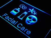 Facial Care LED Light Sign - LED Gift Works