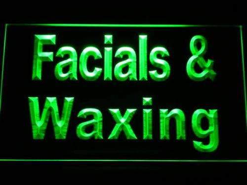 Facials Waxing LED Light Sign - Way Up Gifts
