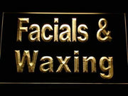 Facials Waxing LED Light Sign - LED Gift Works