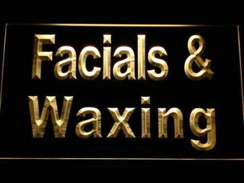 Facials Waxing LED Light Sign - LED Gift Works