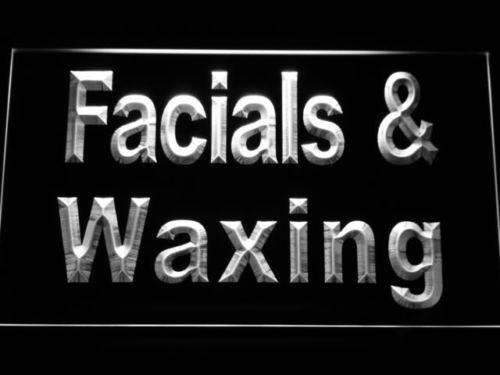 Facials Waxing LED Light Sign - Way Up Gifts