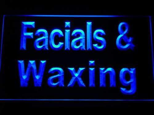 Facials Waxing LED Light Sign - Way Up Gifts