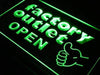 Factory Outlet Open LED Light Sign - Way Up Gifts