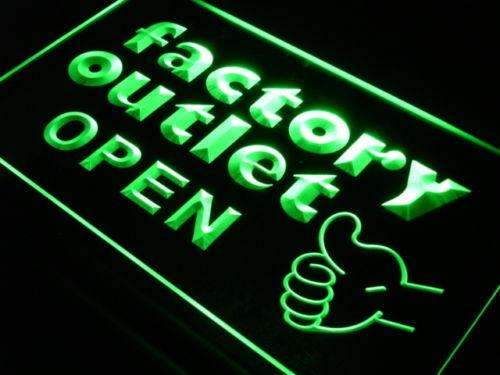 Factory Outlet Open LED Light Sign - Way Up Gifts
