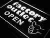 Factory Outlet Open LED Light Sign - Way Up Gifts
