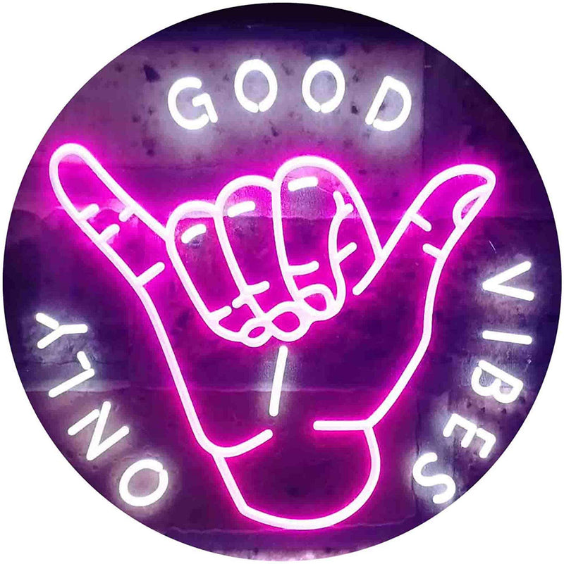 Good Vibes Only LED Light Sign - LED Gift Works