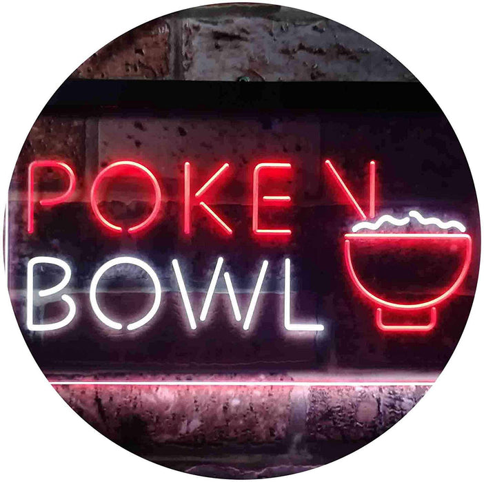 Hawaiian Poke Bowl LED Light Sign - Way Up Gifts