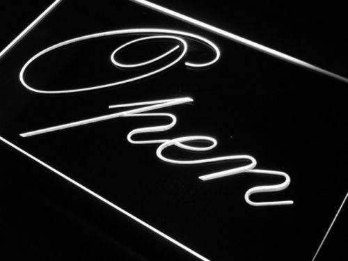 Fancy Open LED Light Sign - LED Gift Works