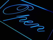 Fancy Open LED Light Sign - LED Gift Works