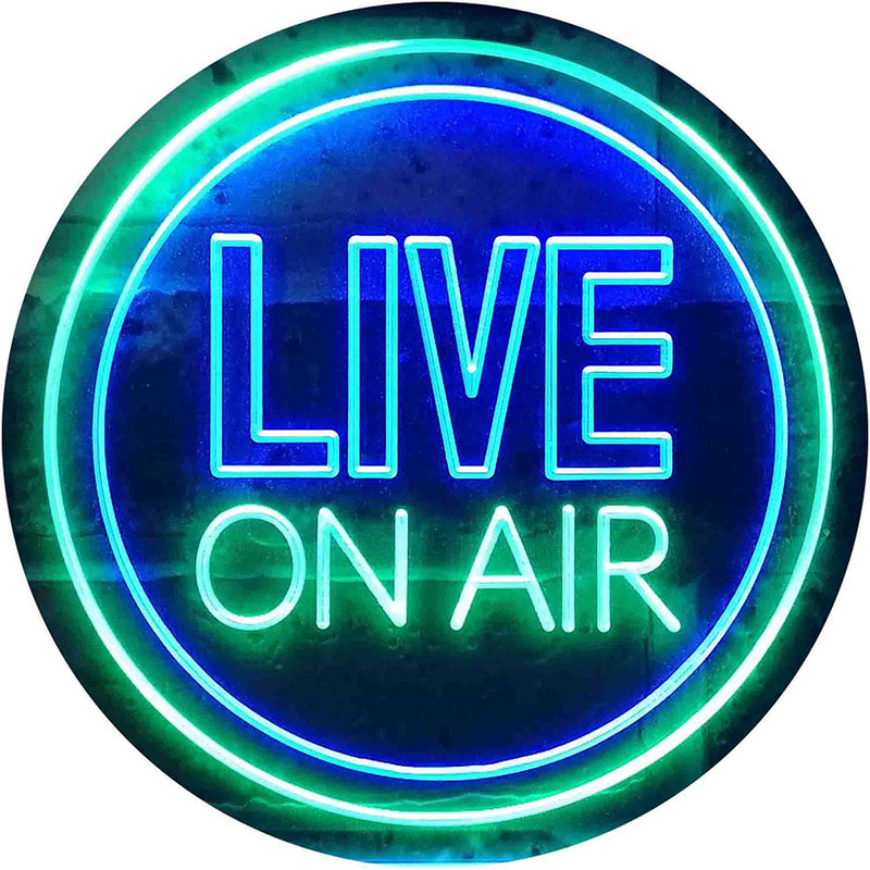 Live On Air LED Light Sign - LED Gift Works