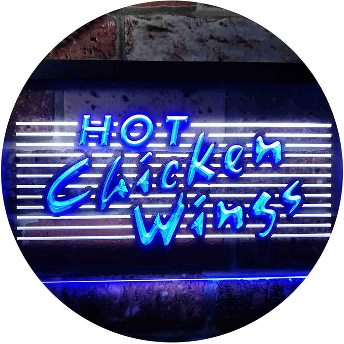 Hot Chicken Wings LED Light Sign - Way Up Gifts