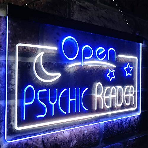 Open Fortune Teller Psychic Reader LED Light Sign - LED Gift Works