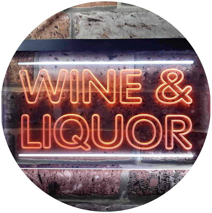 Wine Liquor LED Light Sign - Way Up Gifts