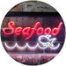 Fish Seafood Restaurant LED Light Sign - Way Up Gifts