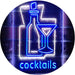 Cocktails Bar LED Light Sign - Way Up Gifts