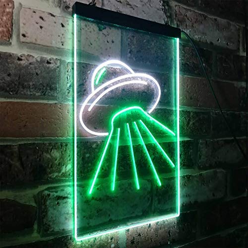 UFO Alien Spaceship LED Light Sign - Way Up Gifts