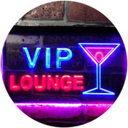 Cocktails VIP Lounge LED Light Sign - LED Gift Works