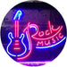 Guitar Rock Music LED Light Sign - Way Up Gifts